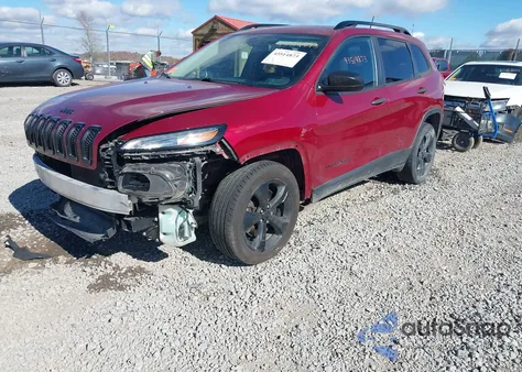 2017 Jeep Cherokee Altitude Fwd from USA, damaged, VIN 1C4PJLABXHW626709